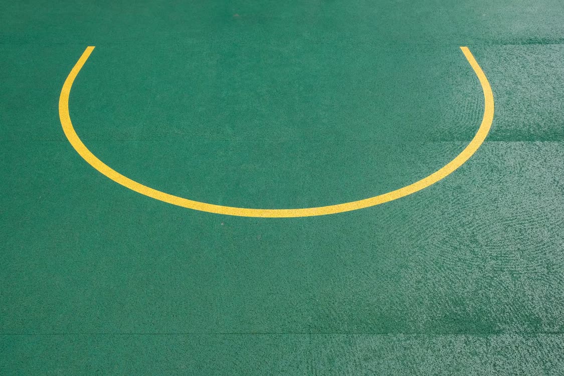 Standart Akrilik Zeminli Basketbol Sahası